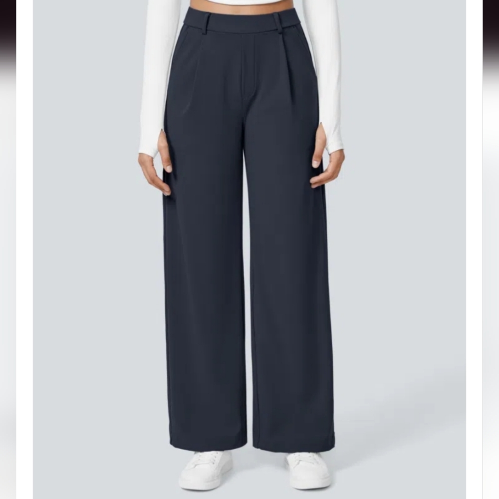 Bundle Of 3 Halara Flex™™ DayStretch High Waisted Pocket Straight Leg Work Pants